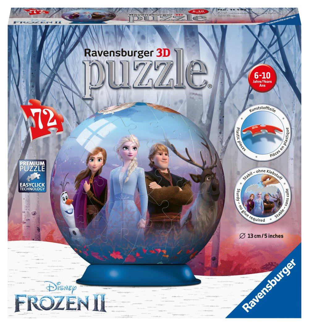 Disney Frozen II, 3D Pussel, 72 bitar, Ravensburger