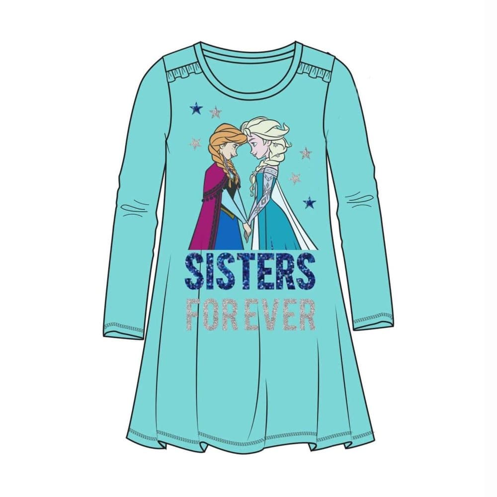 Disney Frost "Sisters Forever" Nattkjole - Turkis