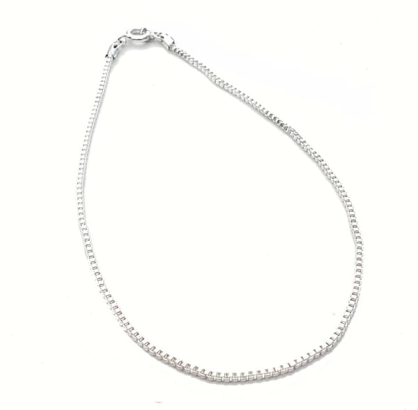 Silverpläterad Ankellänk 24cm