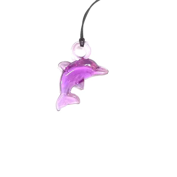 Delfinhalsband Lila