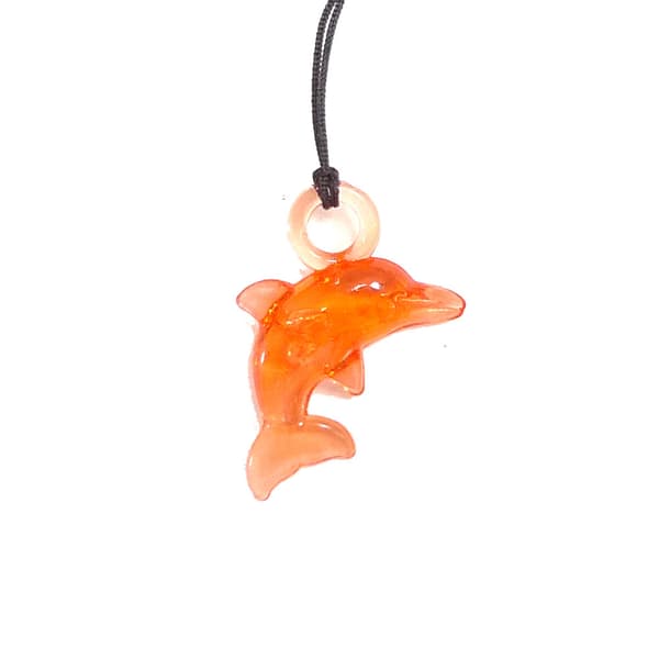Delfinhalsband Orange