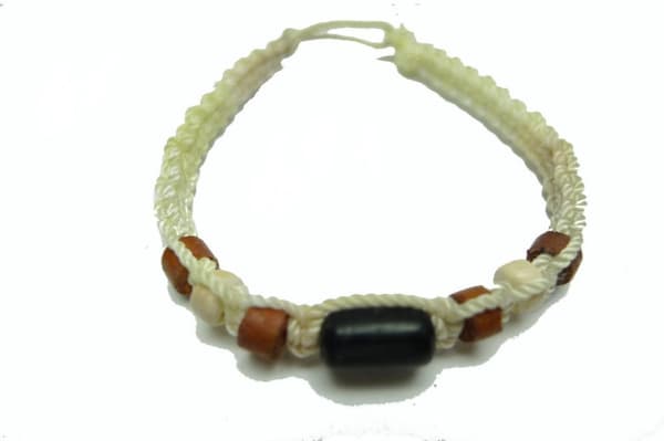 Makramearmband beige