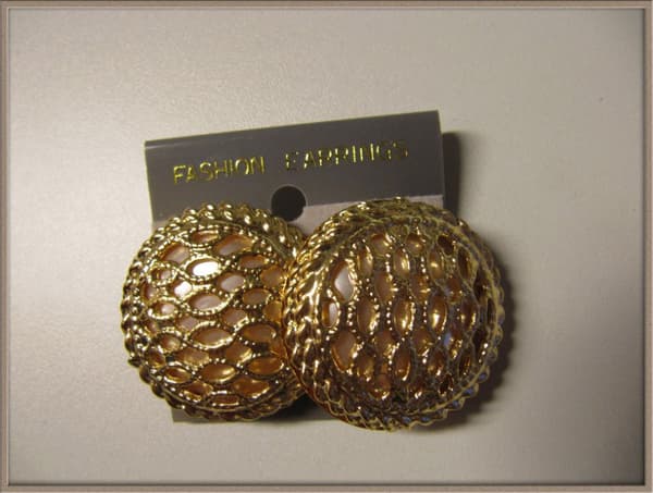 Guldpläterade Clips