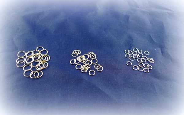 Ringöglor Tre Storlekar 5-6-8mm 30-pack