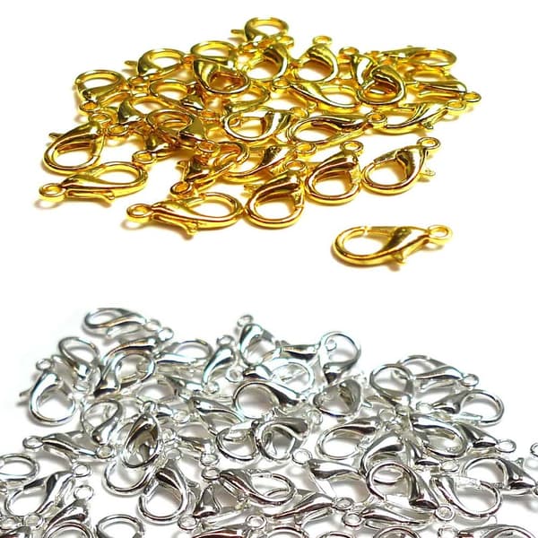 Lås till halsband/armband/fotlänkar 20-Pack