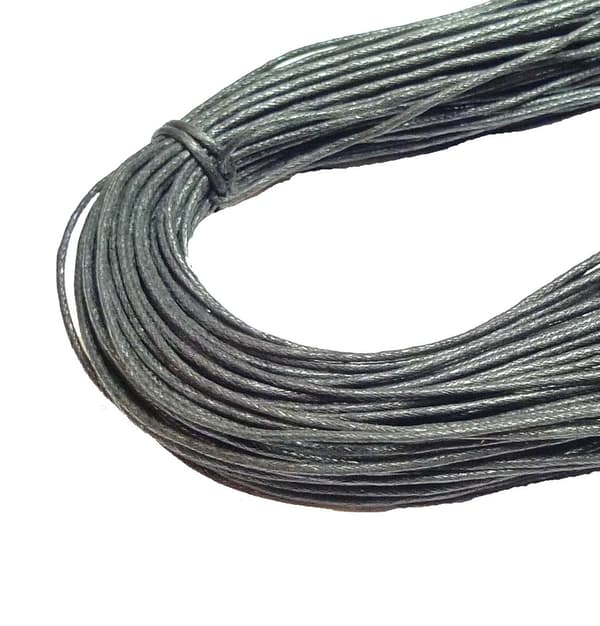 Cord 1,5 mm svart 1m