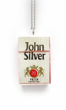 Retrohalsband Cigarettask