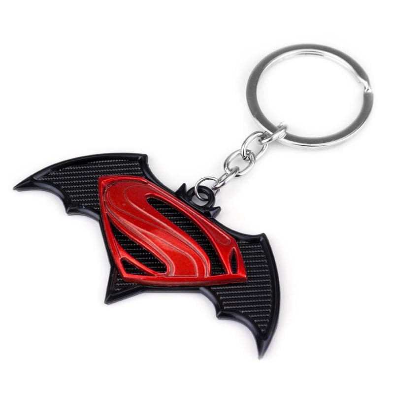 Batman vs Superman | Nyckelring - Röd