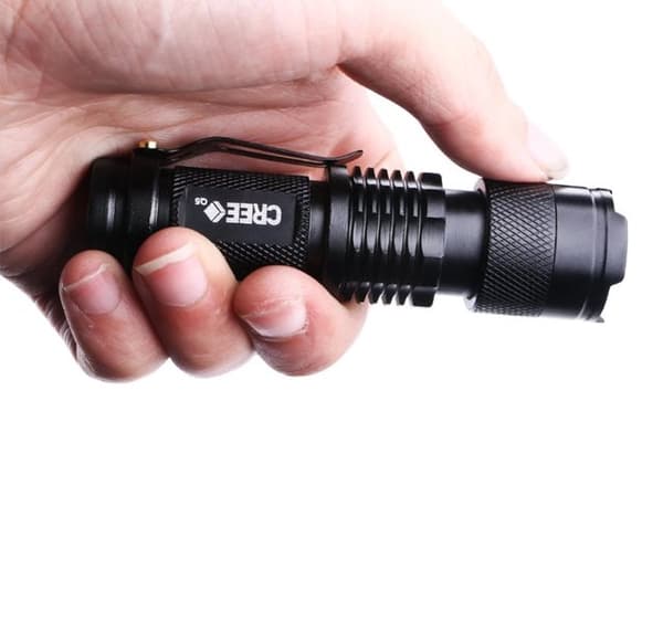 MINI CREE Q5  ficklampa  2000 Lumens  WATERPROOF