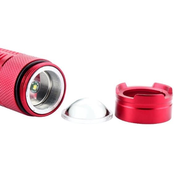 MINI CREE Q5  ficklampa  2000 Lumens  ZOOMBAR  WATERPROOF