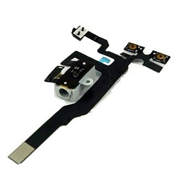 iPhone 4S - Hörlursflex (VIT)