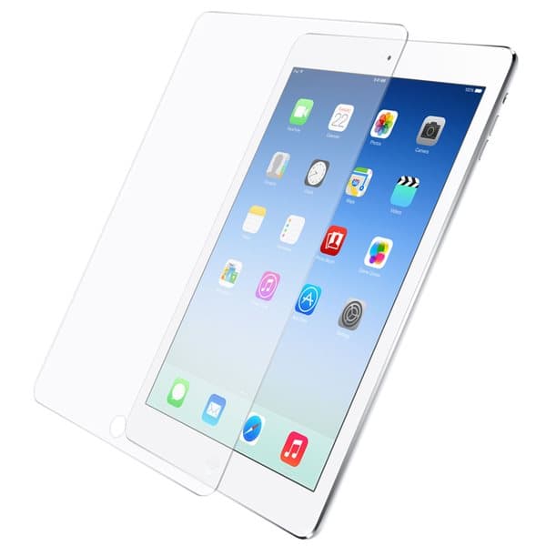 iPad Air Glasskärm VIT inklusive Homeknapp och Tempered Glass