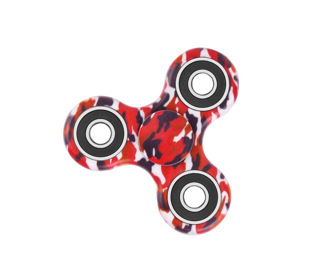Fidget Spinner - Camo Red