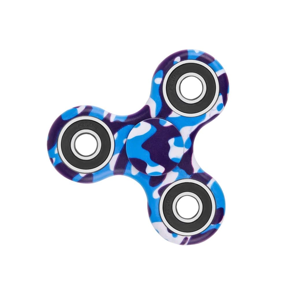 Fidget Spinner - Camo Blue