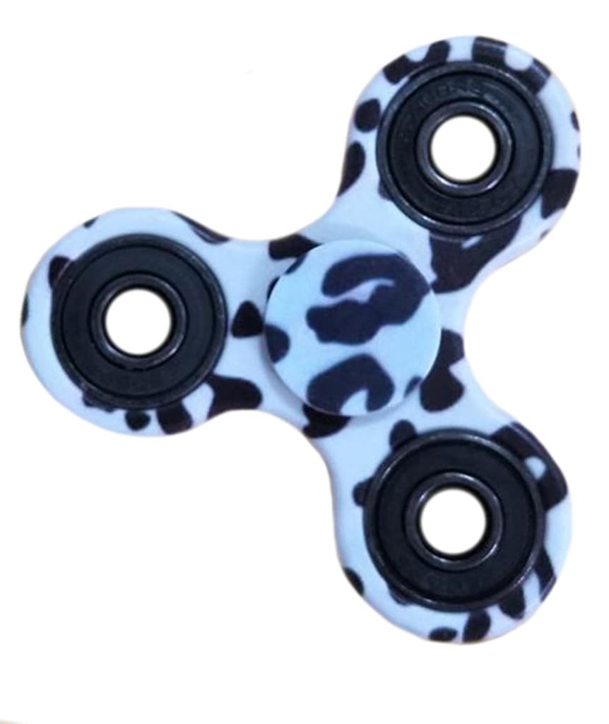 Fidget Spinner - Camo Black & White