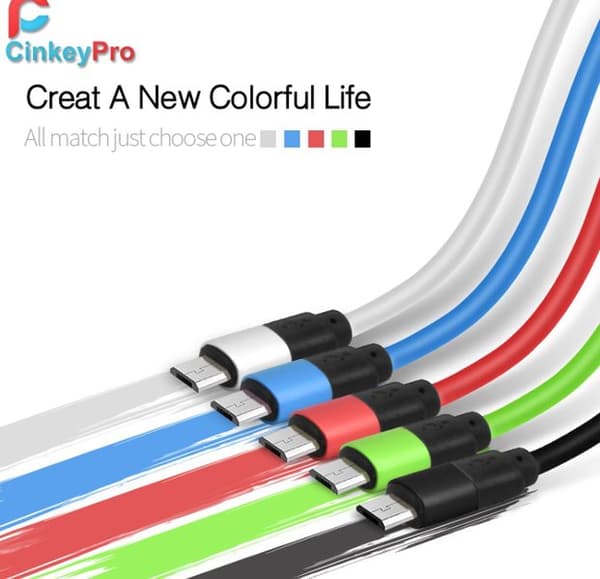 MicroUSB-kabel från CinkeyPro - Long-life 100cm