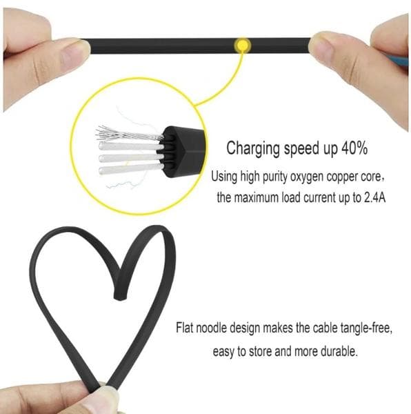 USB-laddkabel BLANOU Micro-USB 3D
