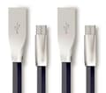 Miniatyrbild 4 av 11: USB-laddkabel BLANOU Micro-USB 3D