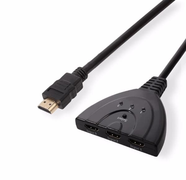 HDMI SWITCH SPLITTER 3 till 1 1080p