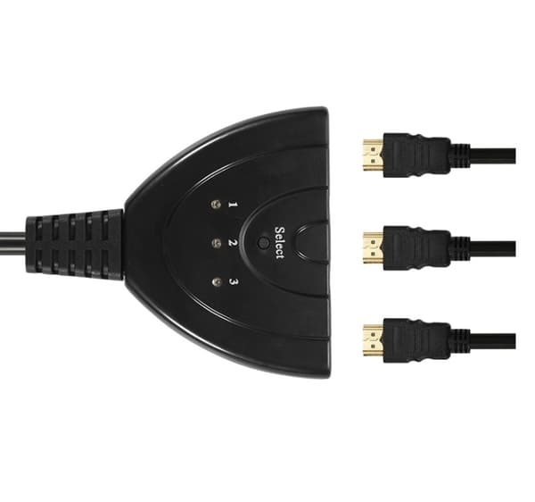 HDMI SWITCH SPLITTER 3 till 1 1080p