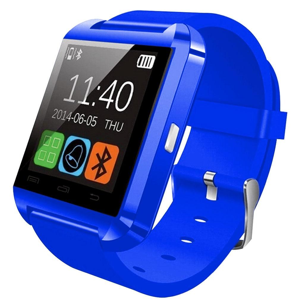 SmartWatch U8, Android og IOS - Mørkeblå