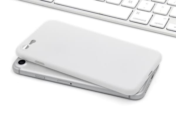 iPhone 7/8 / SE2022 Ultratunt vitt skal