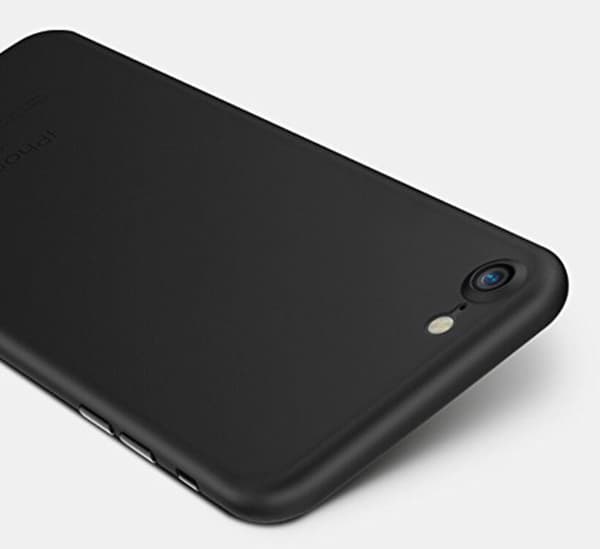 Mattsvart skal till iPhone 7 - 0,3mm