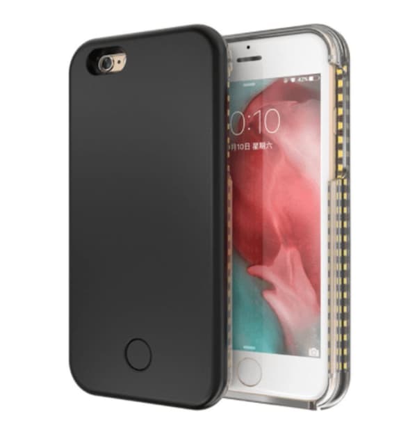 iPhone 6/6s Svart Selfieskal