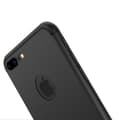 Miniatyrbild 1 av 3: iPhone 7/8s plus | Mjukt, Mattsvart Skal med Glansiga Detaljer