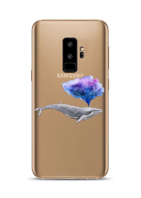 Samsung Galaxy S9+ Genomskinligt Mobilskal med Val