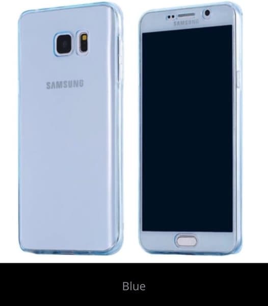 Samsung Galaxy J7 2017 Dubbelt Silikonfodral (TOUCHFUNKTION)