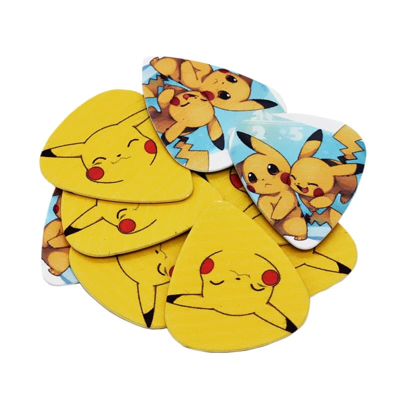 Pikachu Poimii sisään 10-pakkaus - kitara-tarvikkeet