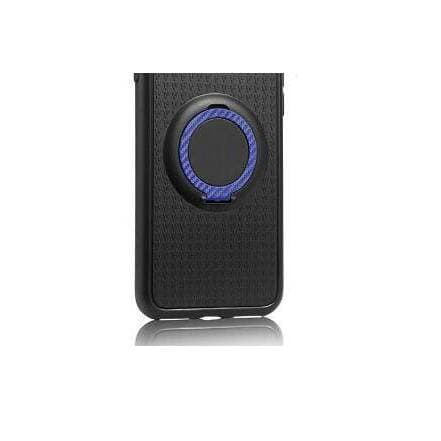 Galaxy S7 - Carbon Silikonskal med Ringhållare FLOVEME