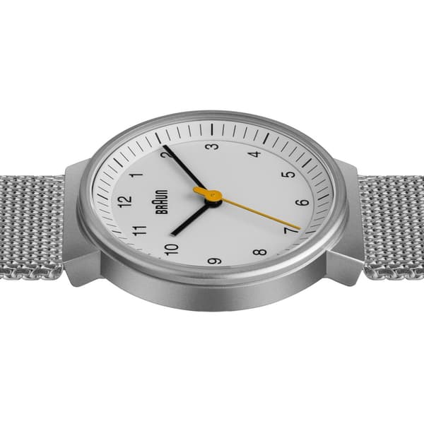 Braun Classic Watch with Mesh Bracelet