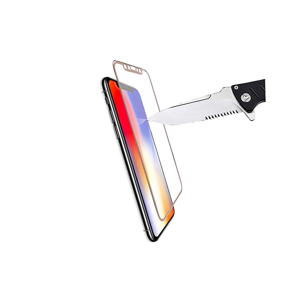 MyGuard Sk�rmskydd (Aluminium-ram) iPhone X