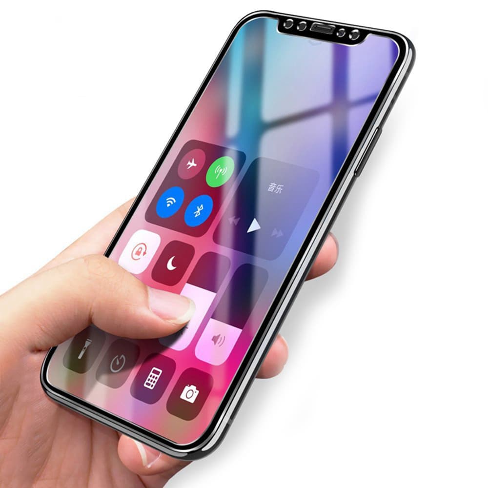 MyGuard Sk�rmskydd (Aluminium-ram) iPhone X