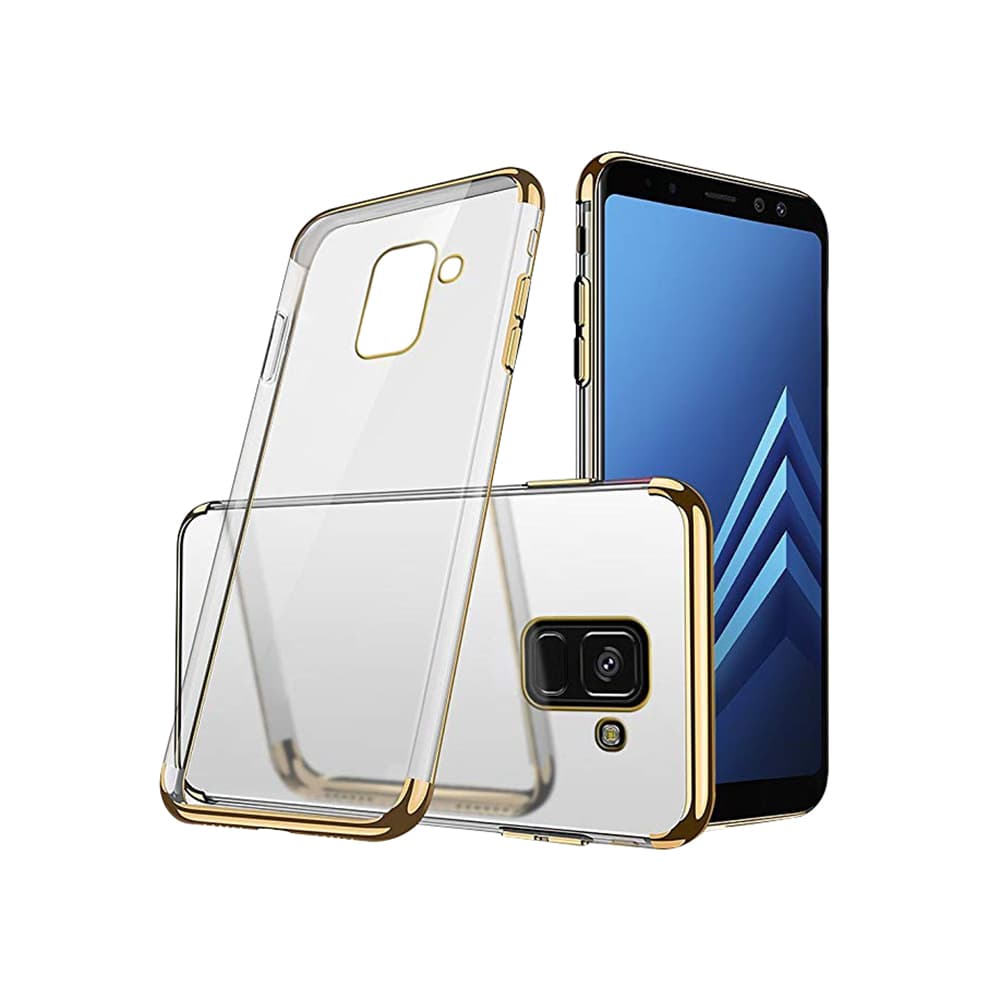 Samsung Galaxy A6 Plus - Electro-Plated Skal av Silikon