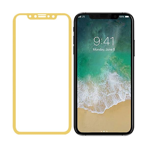 3-PACK HuTechs Carbon-Skärmskydd för iPhone X