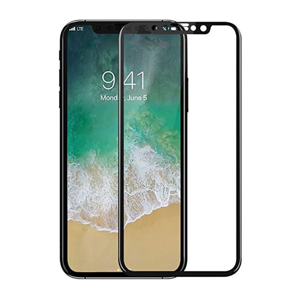 3-PACK HuTechs Carbon-Skärmskydd för iPhone X