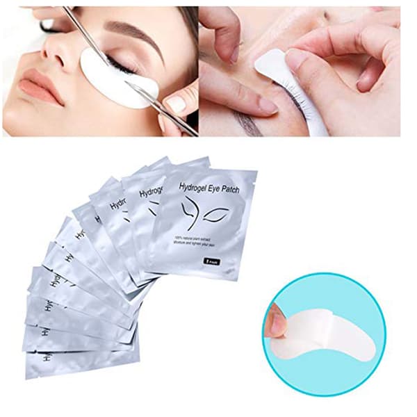 100-par Eyepatches för Ögonfransförlängning