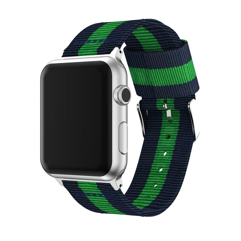 Stilrent Armband i Nylon till Apple Watch 38mm 3/2/1