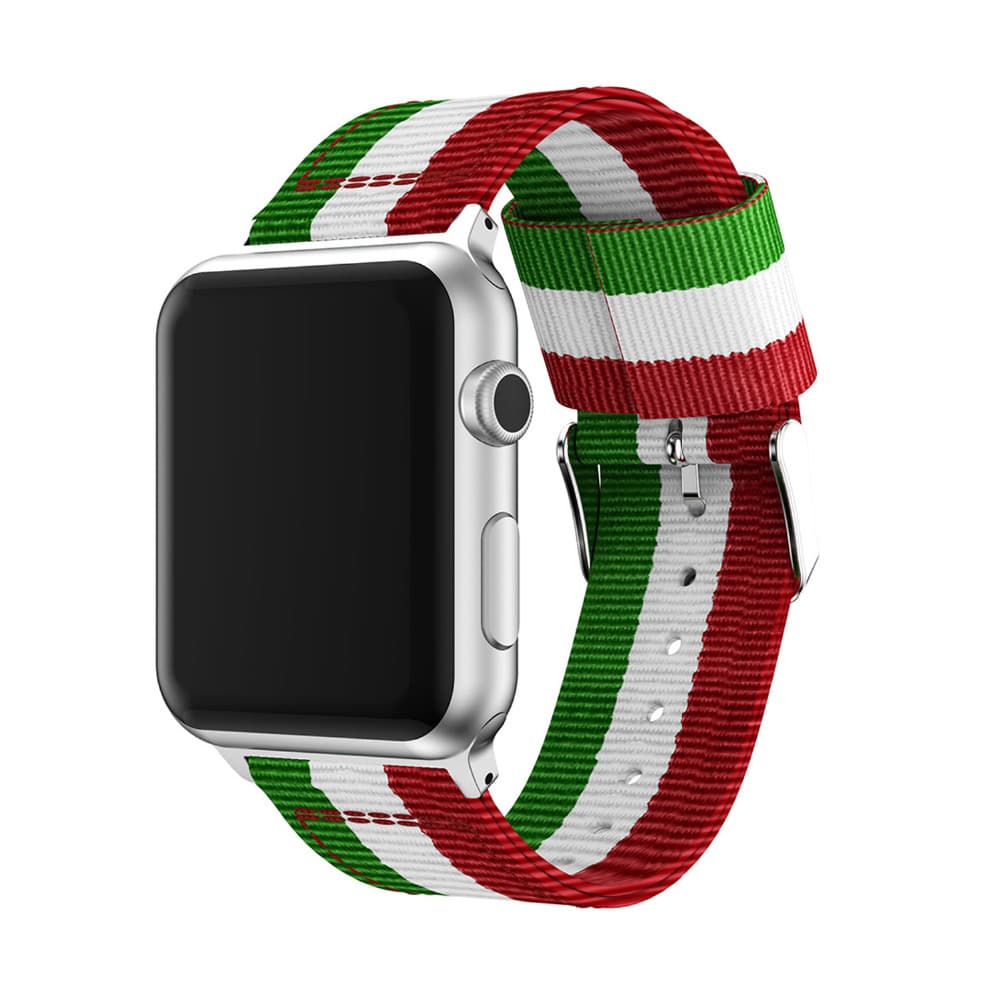 Stilrent Armband i Nylon till Apple Watch 38mm 3/2/1