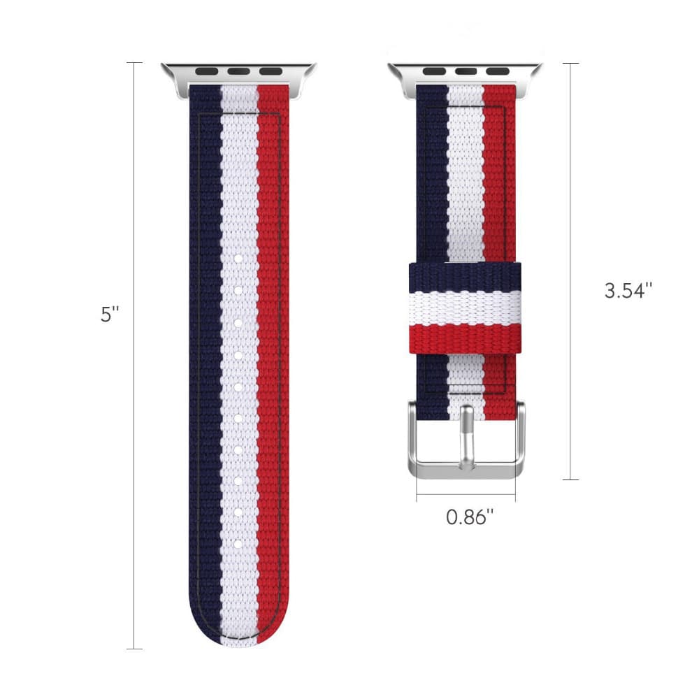 Nylon-Armband till Apple Watch 38mm