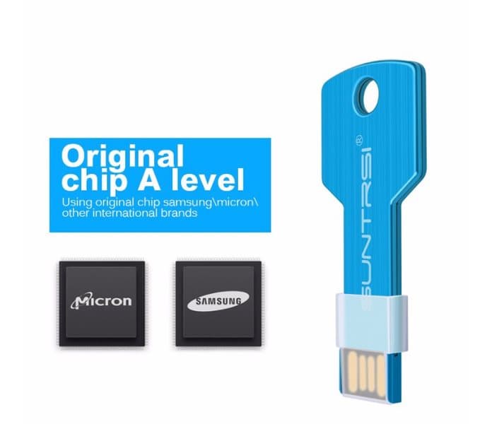 16GB USB 2.0 minne flash (Metall)