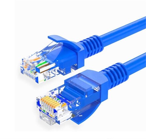 Bild av 80 cm Cat5e 1000 Mbps Ethernet / Nätverkskabel - Blå