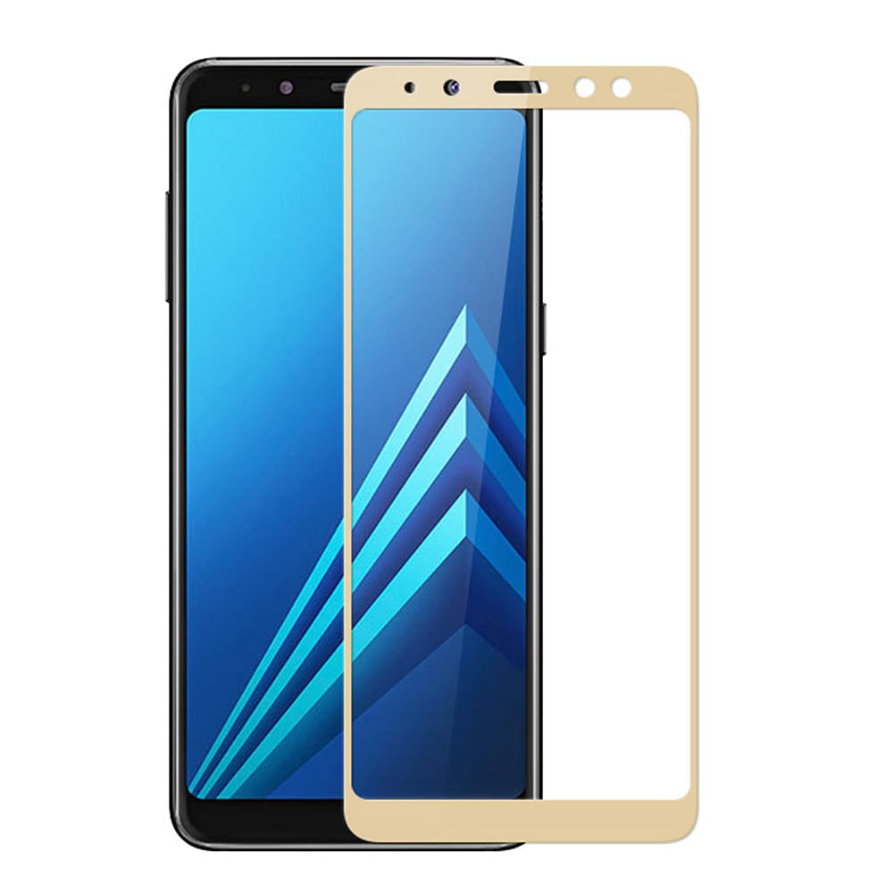 2-PACK Full-fit 2,5D-Skärmskydd av ProGuard - Samsung Galaxy A6