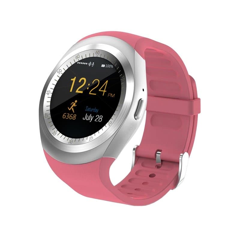 Smartklokke Y1 - Android & iOS - Rosa