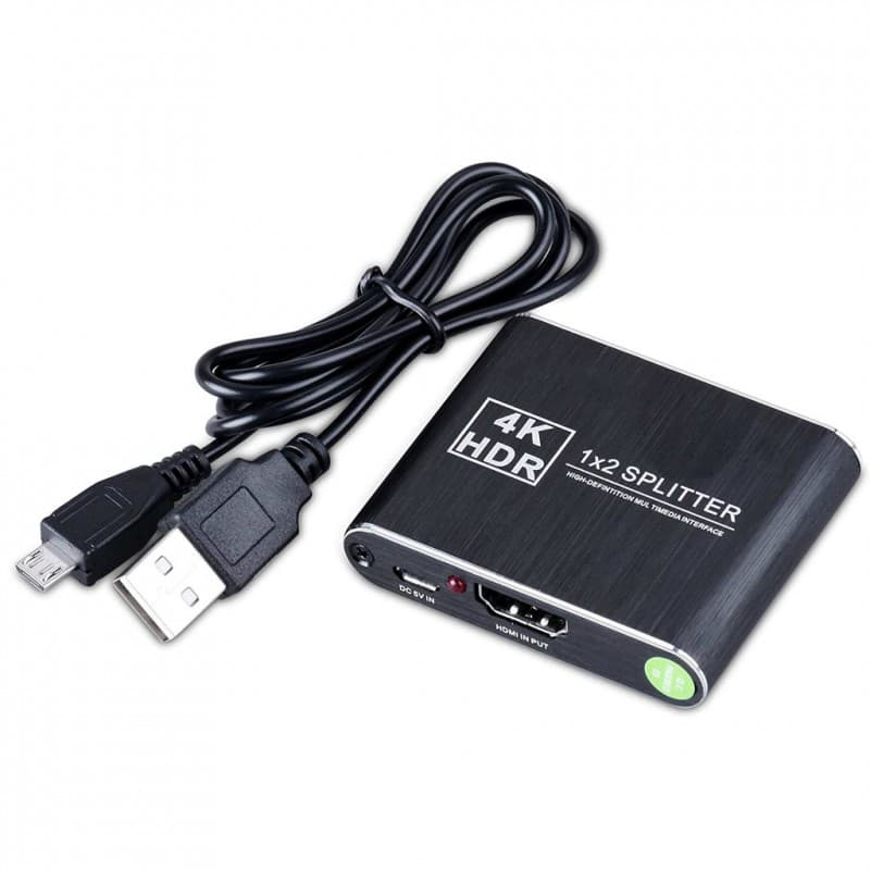1x2 HDMI Splitter – 3D/1080p/4K