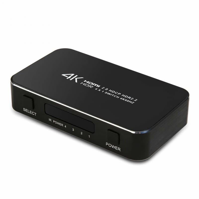 HDMI Switch - 4 Ports - 3D / 1080p / 4K