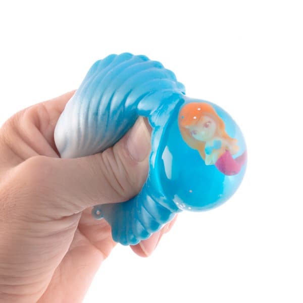 Seashell Mermaid Stressboll